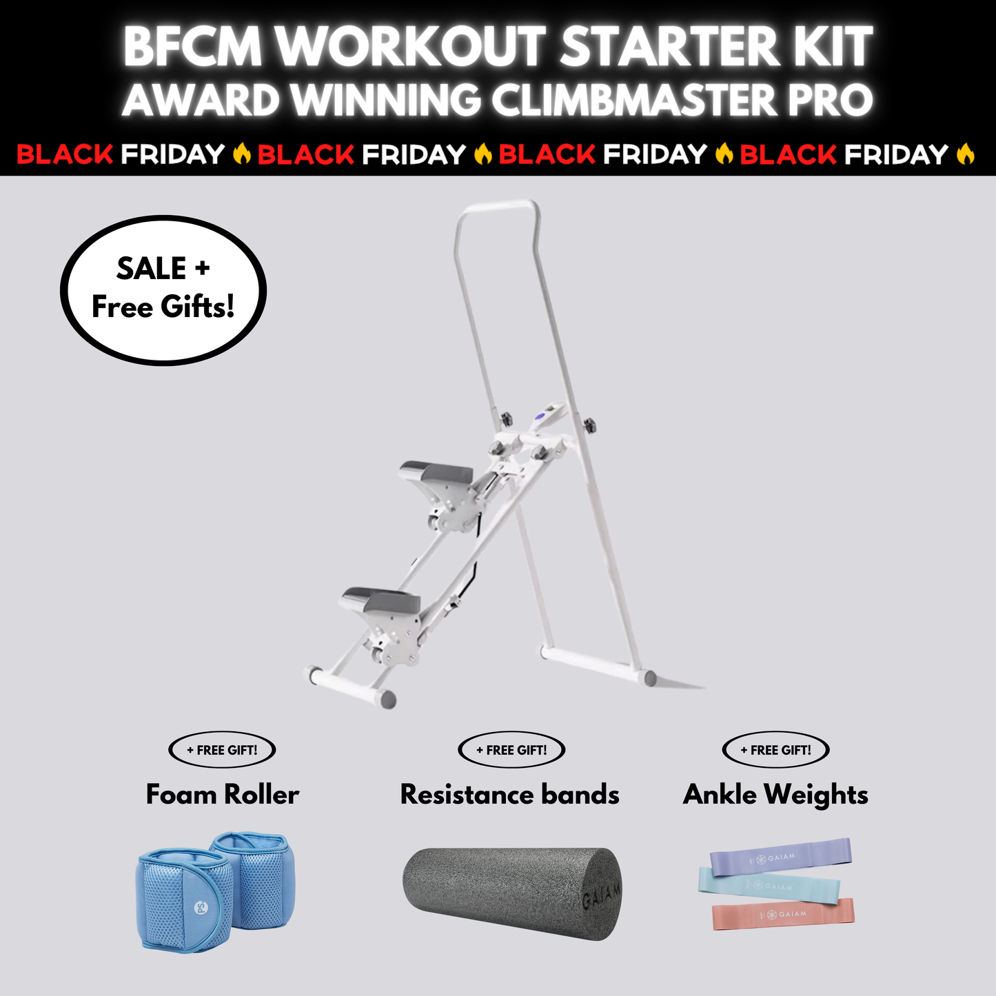 ClimbMaster Pro (BFCM Fitness Kickoff Kit)